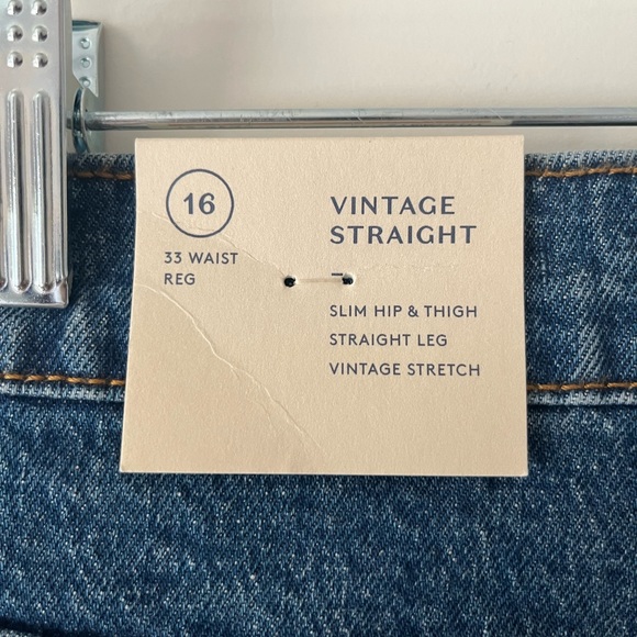 NWT Universal Thread Jeans Vintage Straight size 16 - Picture 3 of 4